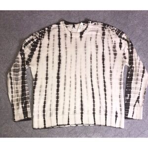 Lululemon Sweater Size 6 Tie Dye Crewneck Sweater Cotton Cashmere Blend